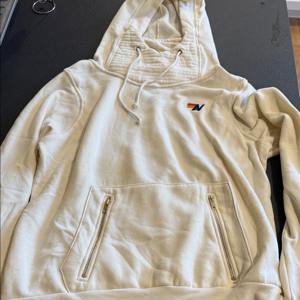 Aviator Nation Cream Ninja Hoodie